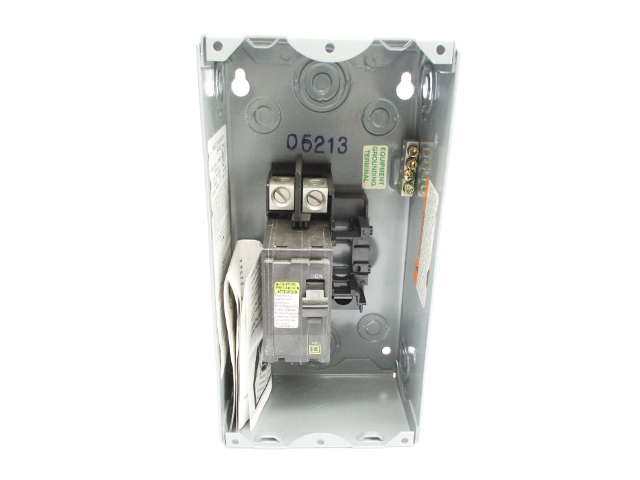 SQUARE D QO260NATS SER. E2 60A 240VAC (AS PICTURED) NSNP