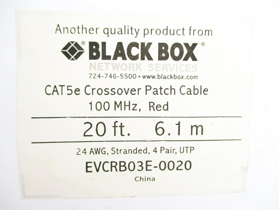 BLACK BOX EVCRB03E-0020 NSMP
