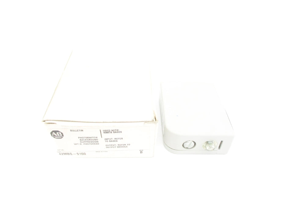 ALLEN BRADLEY 42MBS-5100 SER. B (WH) NSMP