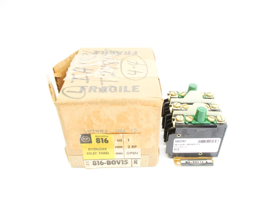 INDUSTRIAL SPARE PART 816-BOV15 SER. K (BR/YL) NSMP