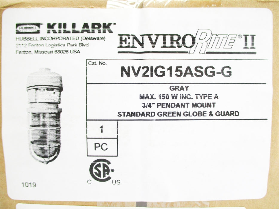 KILLARK NV2IG15ASG-G NSFS