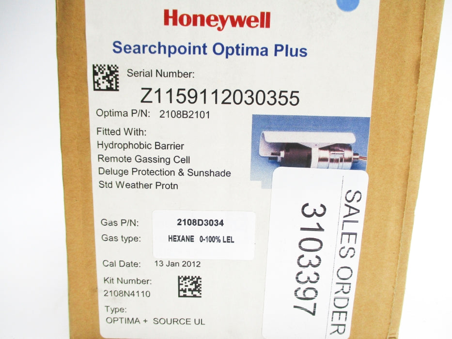 HONEYWELL 2108B2101 2108D3034 NSMP