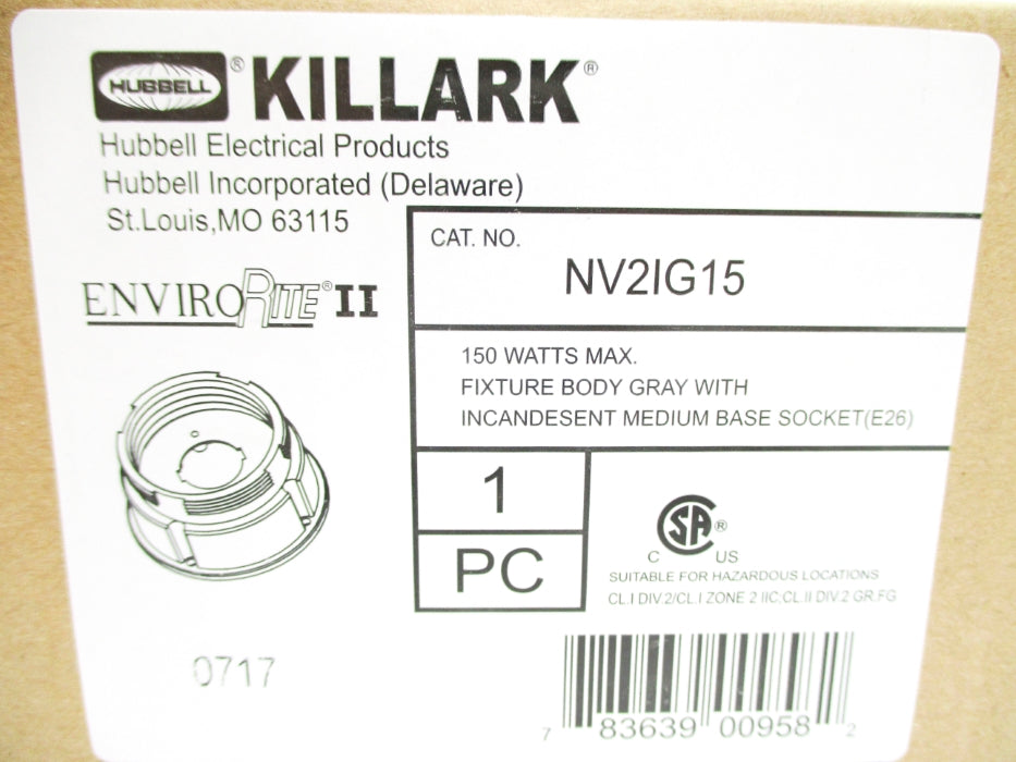 KILLARK NV2IG15 NSFS