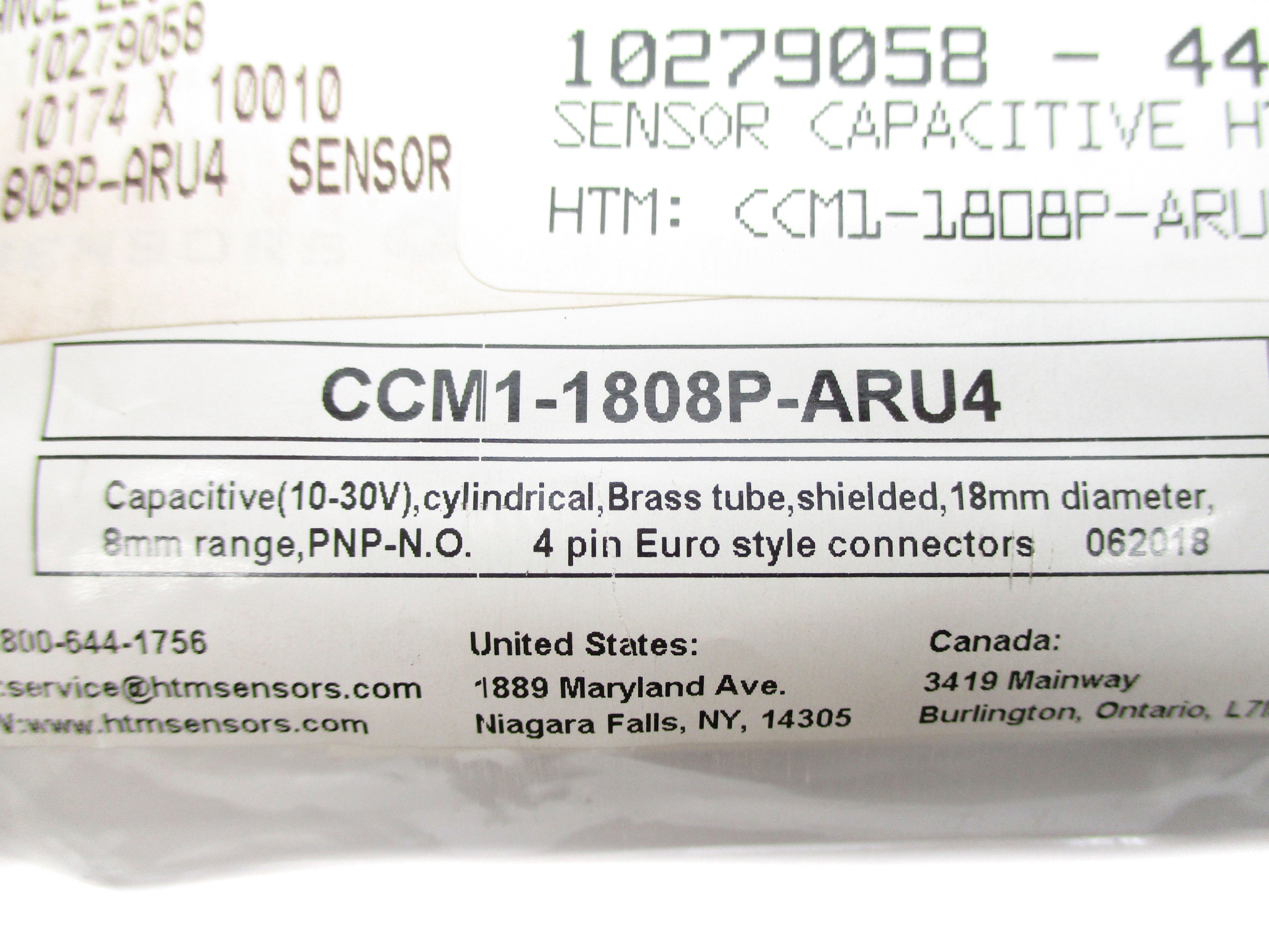 HTM ELECTRONICS CCM1-1808P-ARU4 NSNP