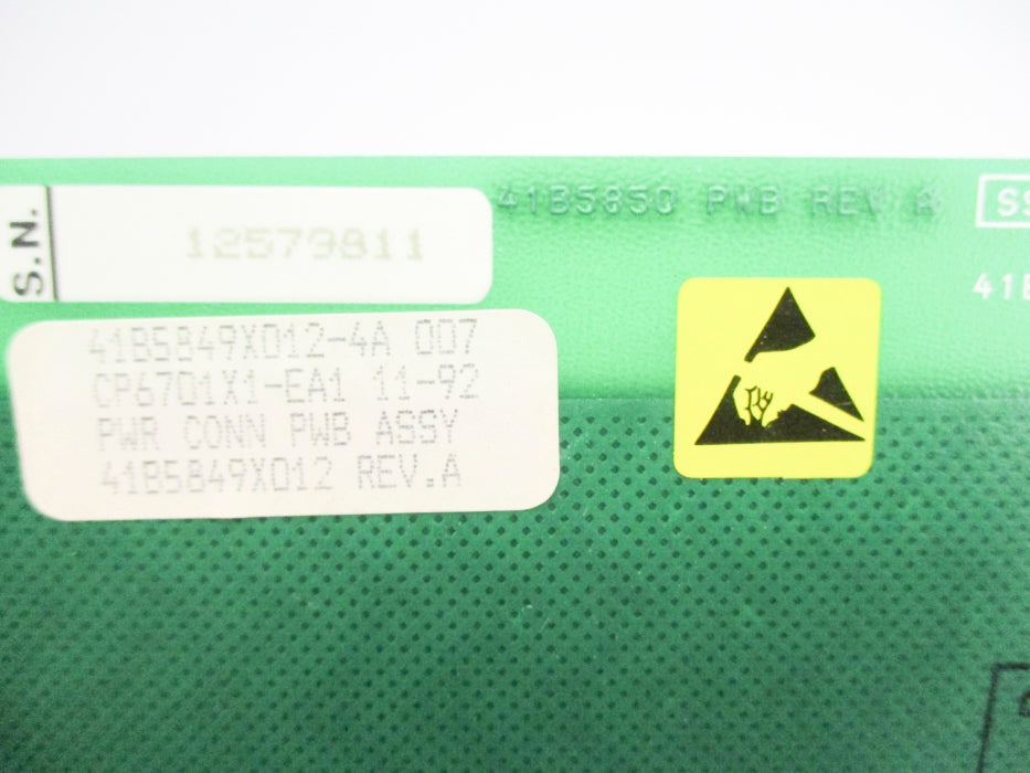 FISHER ROSEMOUNT CP6701X1-EA1 41B5849X012 REV. A NSNP