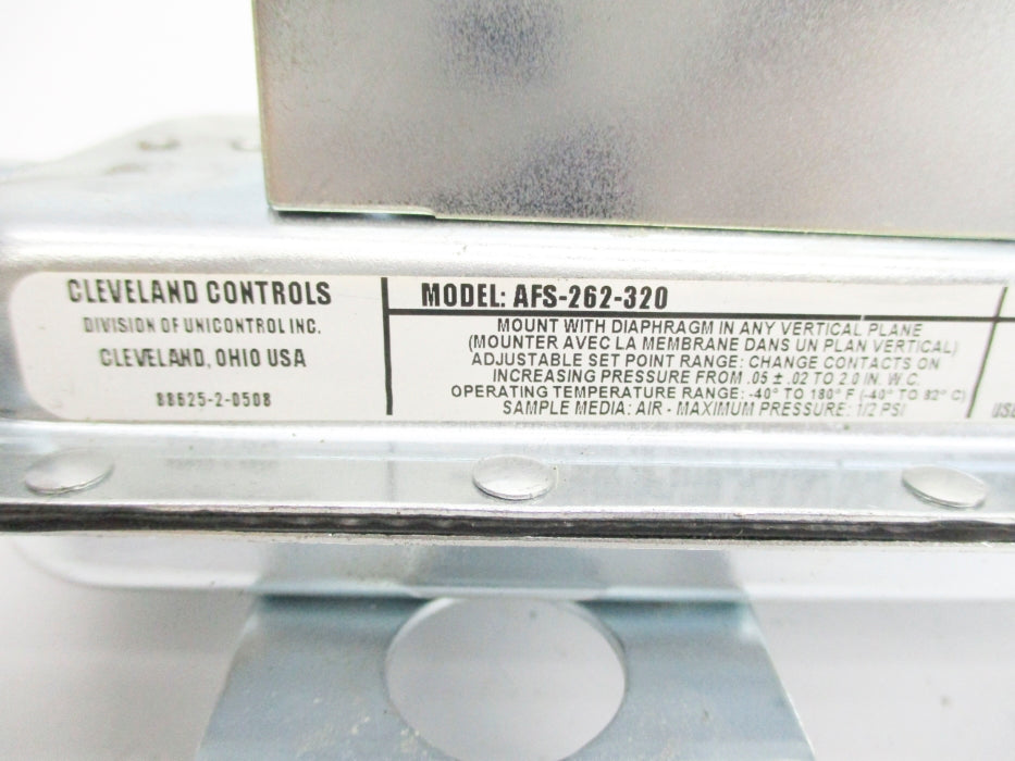 CLEVELAND CONTROLS AFS-262-320 NSNP