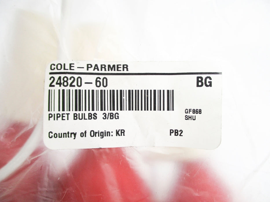 COLE-PARMER 24820-60 (PKG OF 3) NSMP