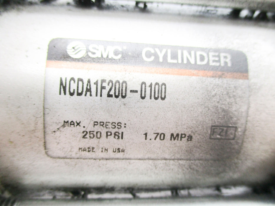 SMC NCDA1F200-0100 250PSI UNMP