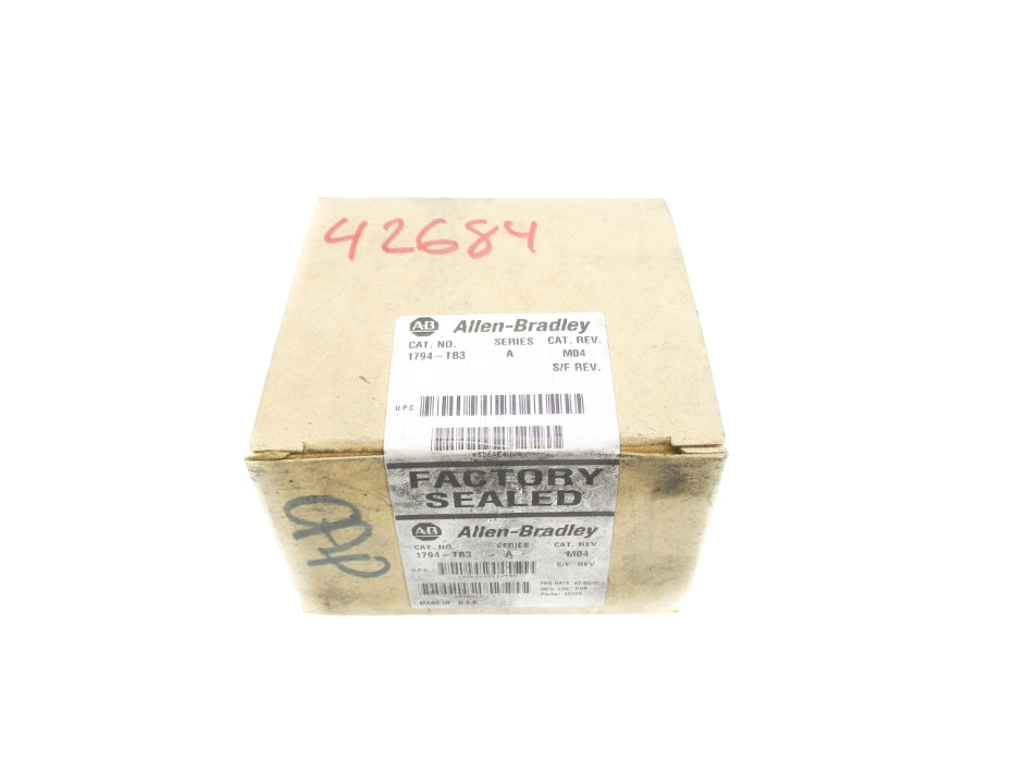 INDUSTRIAL SPARE PART 1794-TB3 SER. A DATE: 2005 NSFS