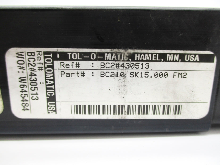 TOL-O-MATIC BC210SK15.000FM2 NSNP