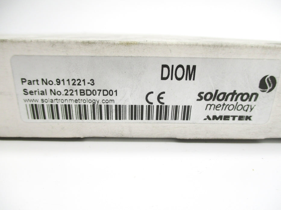 SOLARTRON 911221-3 DIOM NSMP
