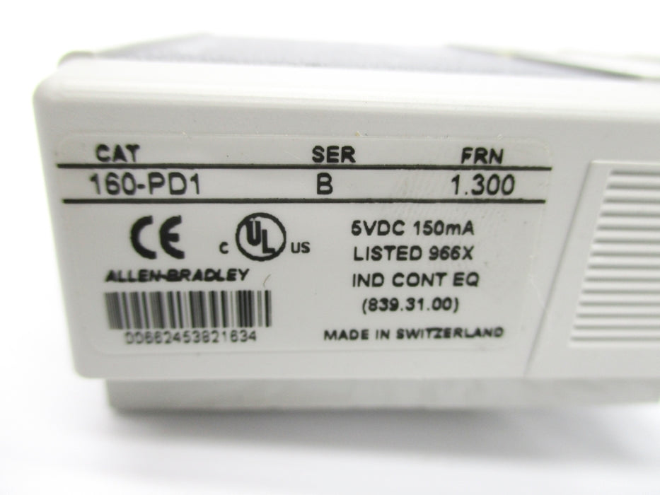 ALLEN BRADLEY 160-PD1 SER. B F/W 1.300 NSNP