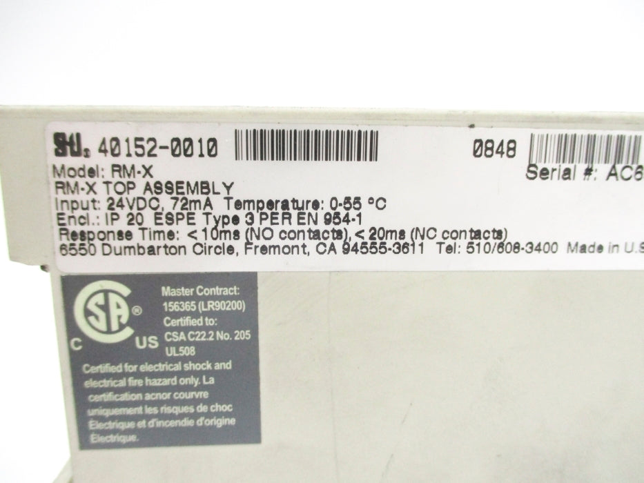 STI 40152-0010 RM-X 24VDC UNMP