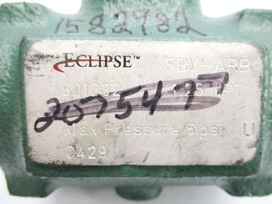 ECLIPSE 5BV-ARB 501232 5PSI UNMP