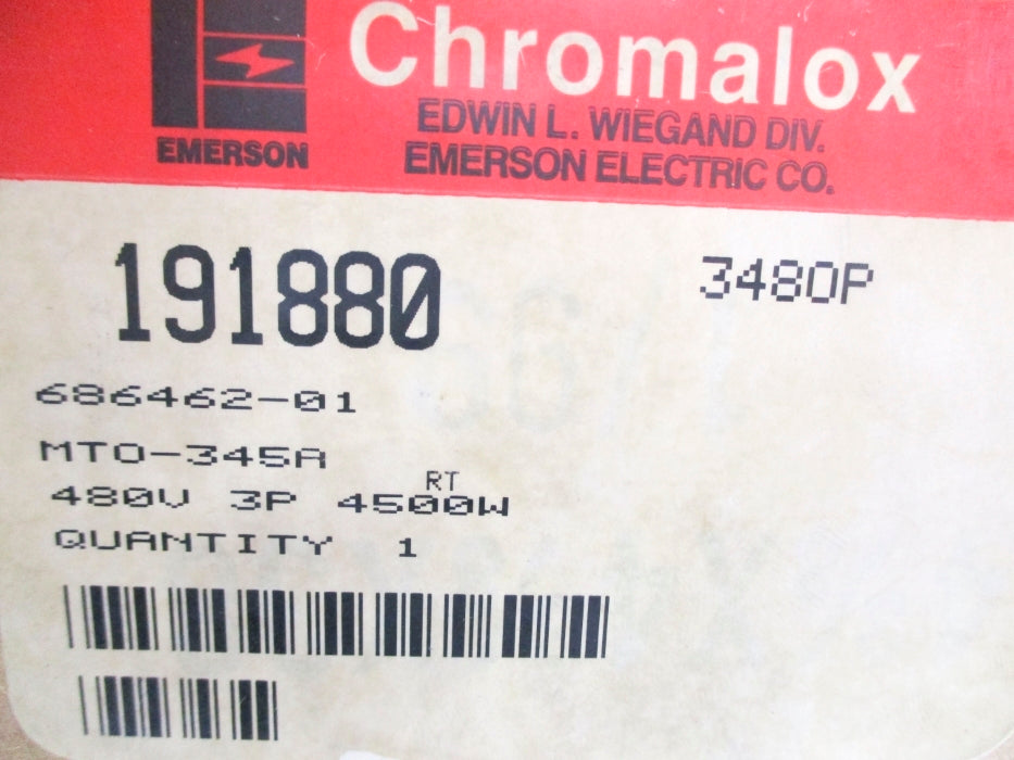 CHROMALOX MTO-345A 156-019401-311 191880 NSMP