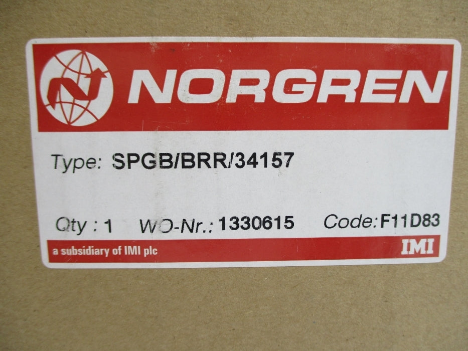 NORGREN SPGB/BRR/34157 150PSIG NSMP
