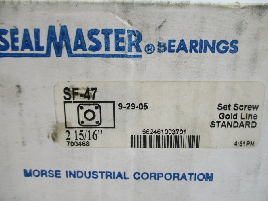 SEALMASTER SF-47 2-15/16 NSMP