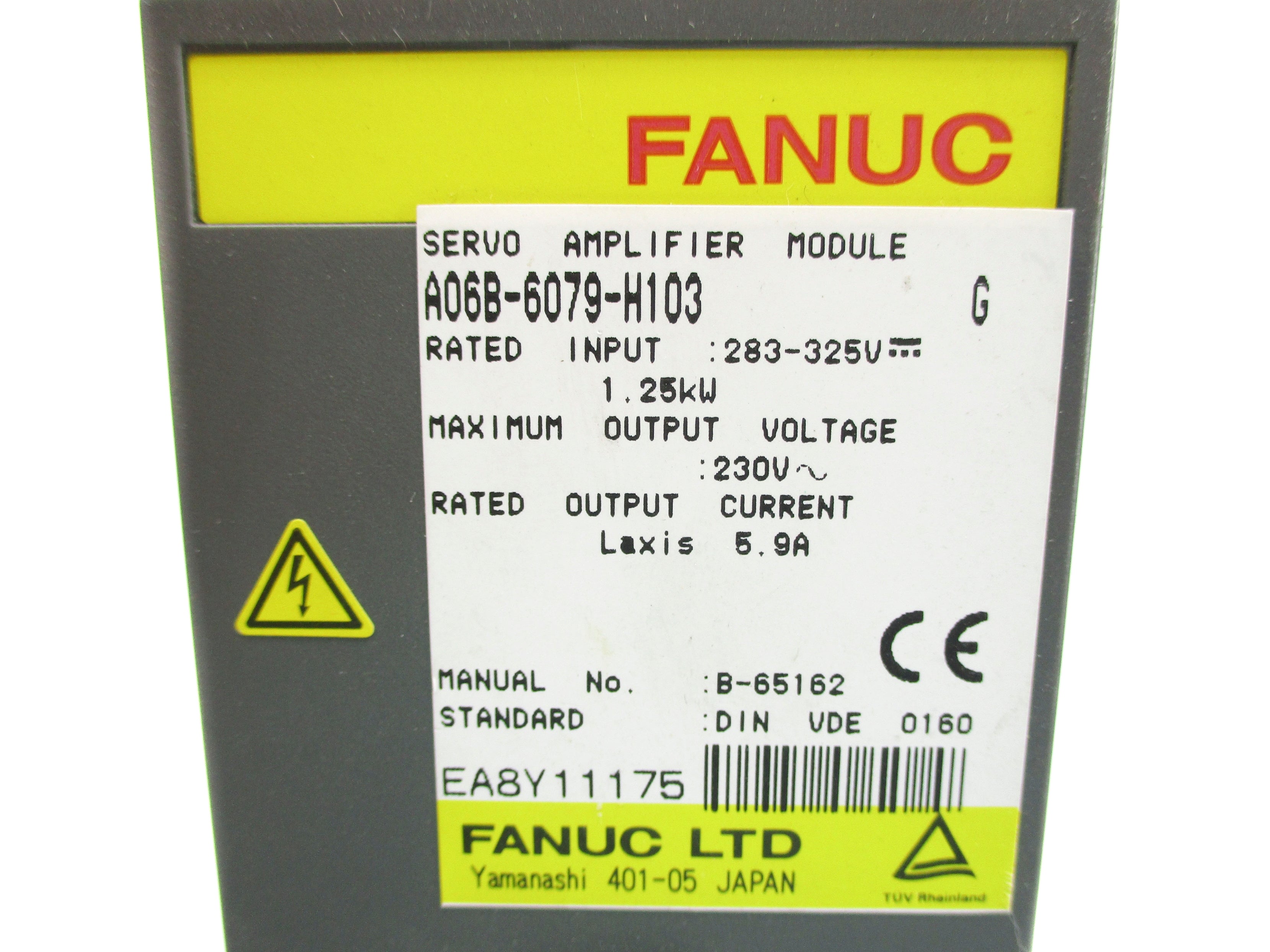 GE FANUC A06B-6079-H103 SER. G NSNP