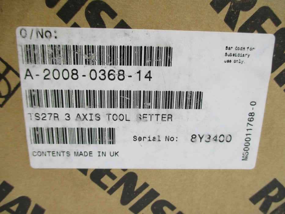 RENISHAW A-2008-0368-14 TS27R NSMP
