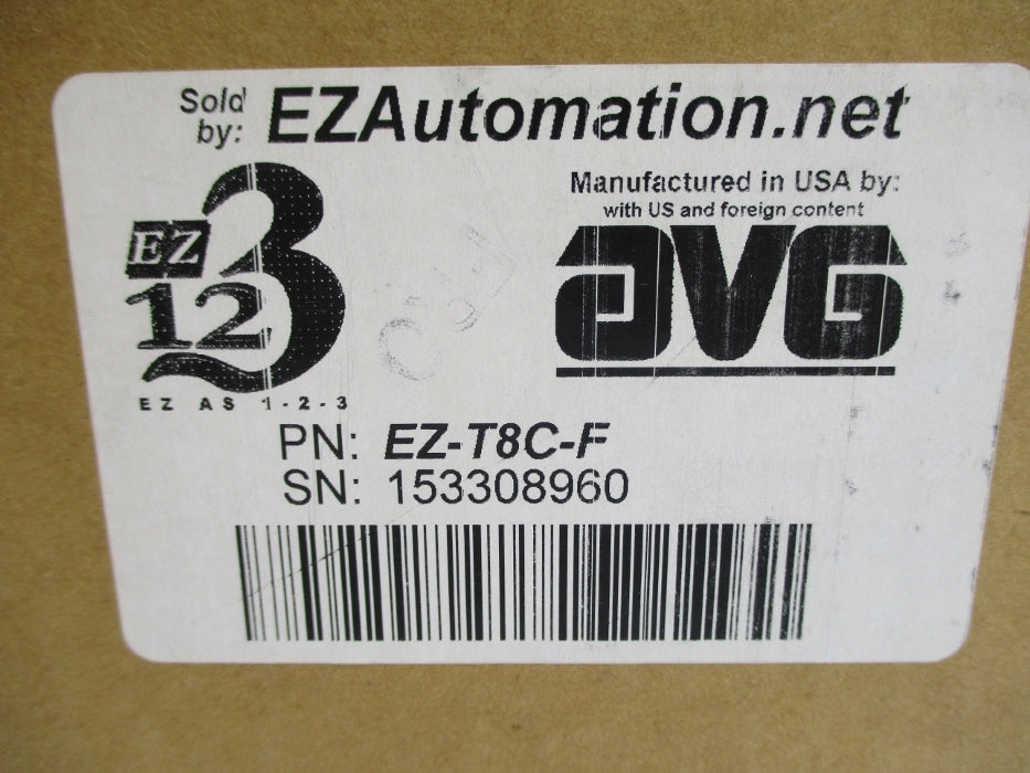 EZ AUTOMATION EZ-T8C-F NSMP