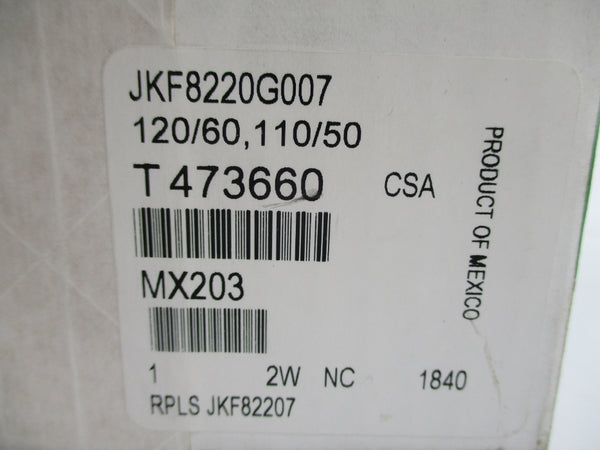 ASCO JKF8220G007 5-100PSI 110/120V NSMP