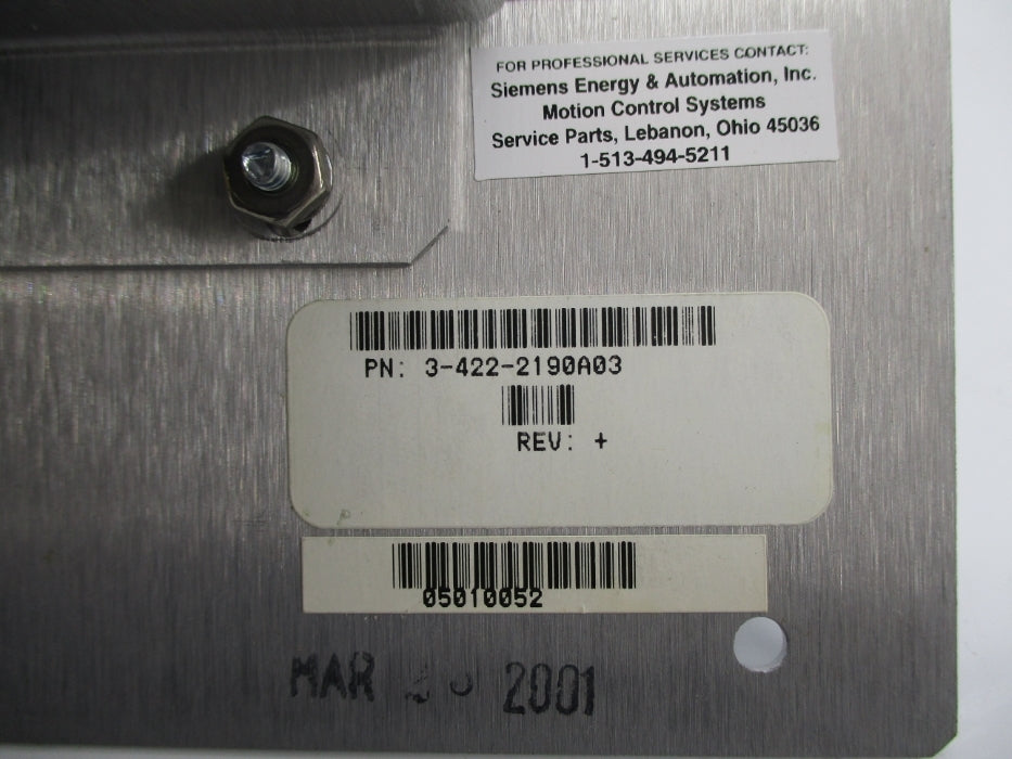 SIEMENS 3-422-2190A03 NSNP