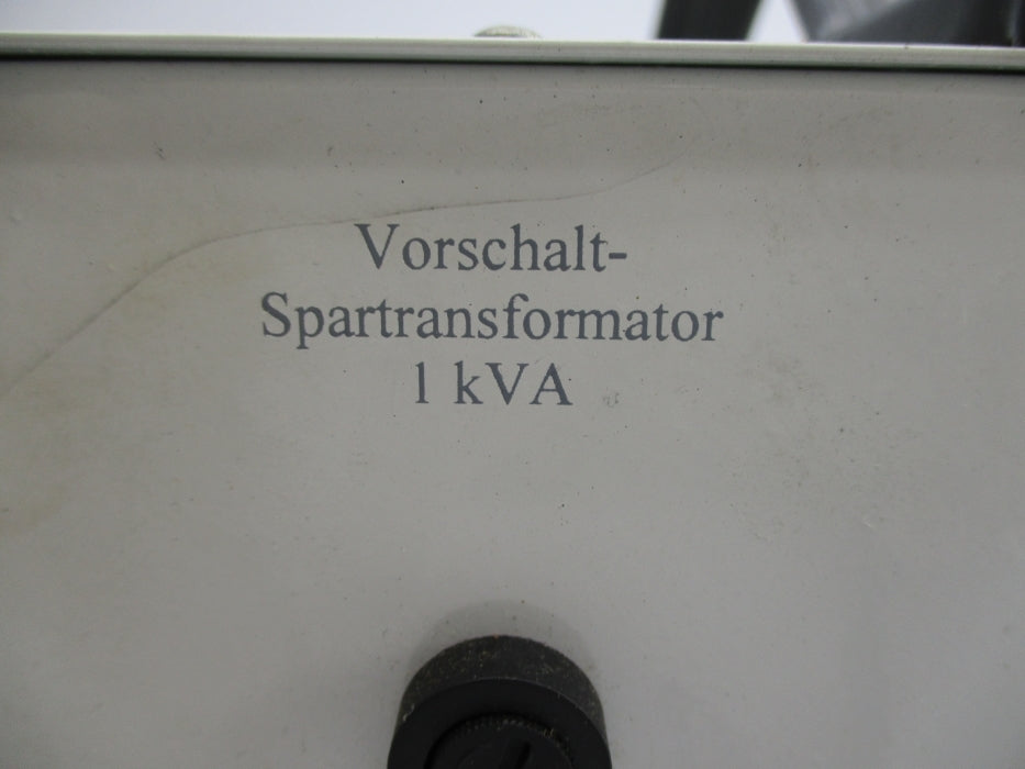 VORSCHALT-SPARTRANSFORMATOR 18166 1KVA UNMP