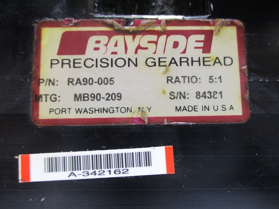 BAYSIDE RA90-005 (AS PICTURED) NSNP