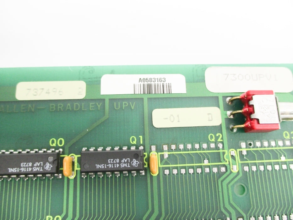 INDUSTRIAL SPARE PART 7300-UPV1 635531 REV. 2 UNMP