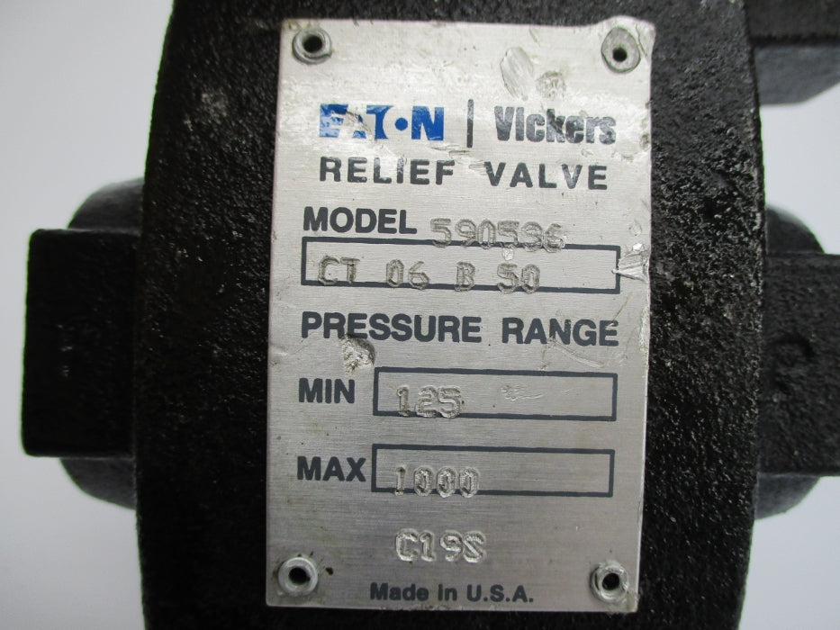 EATON CT-06-B-50 590536 125-1000PSI NSNP