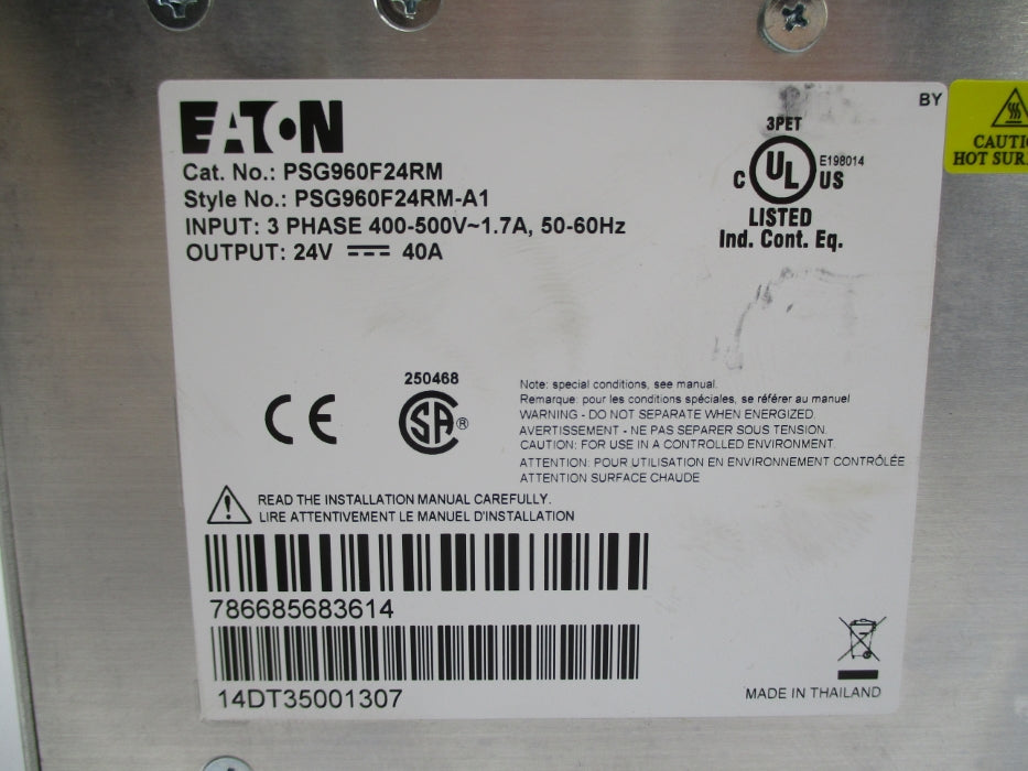 EATON PSG960F24RM PSG960F24RM-A1 NSNP