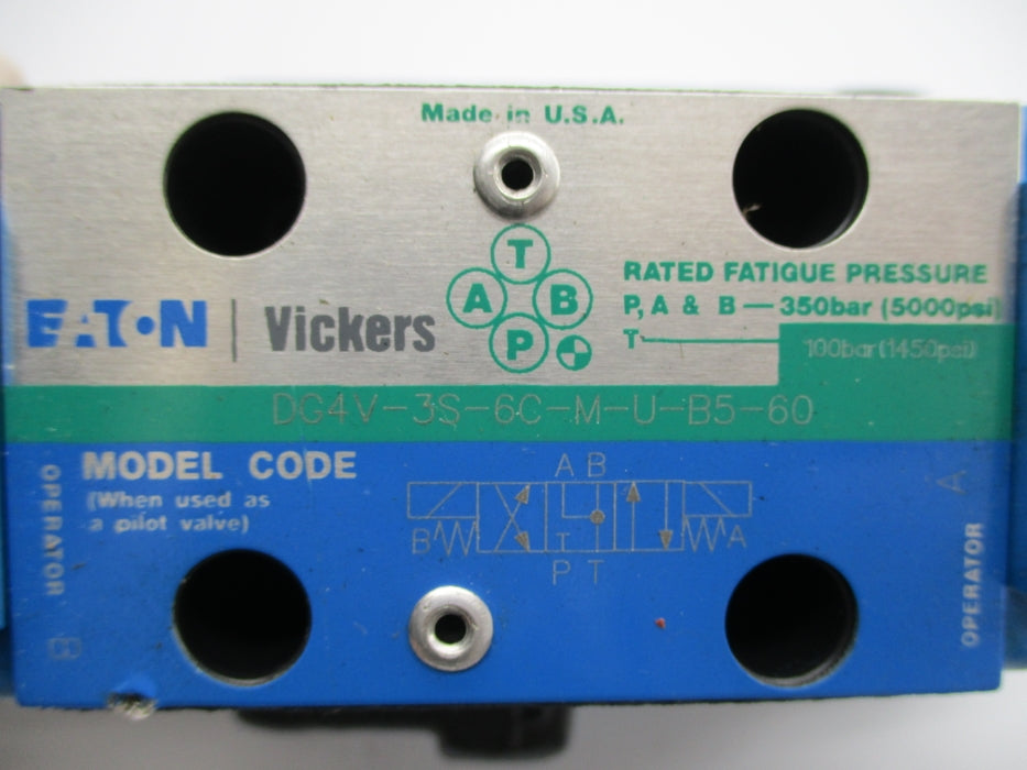 EATON DG4V3S6CMUB560 02-329169 5000PSI 110/120V NSNP