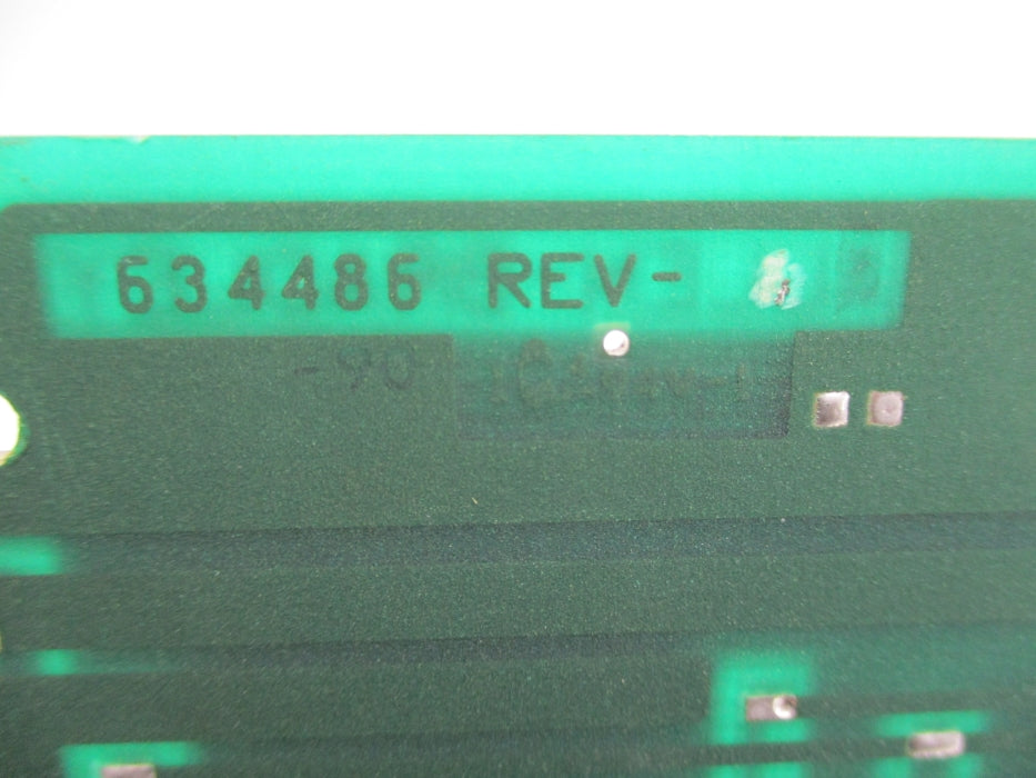 INDUSTRIAL SPARE PART 634486-90 REV. 4 UNMP
