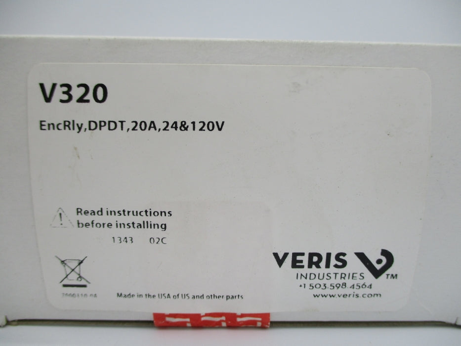 VERIS INDUSTRIES V320 20A 24/120V NSFS