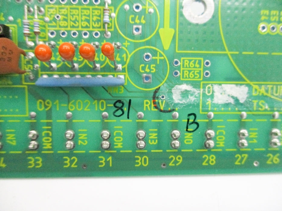 STAEFA CONTROL SYSTEMS 091-60210-81 REV. A (AS PICTURED) NSNP