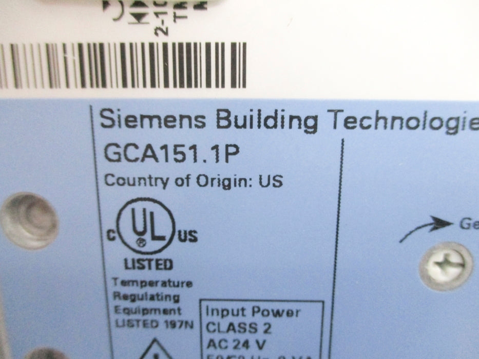 SIEMENS GCA151.1P NSNP