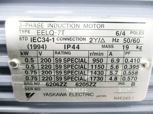 YASKAWA ELECTRIC EELQ-7T NSNP