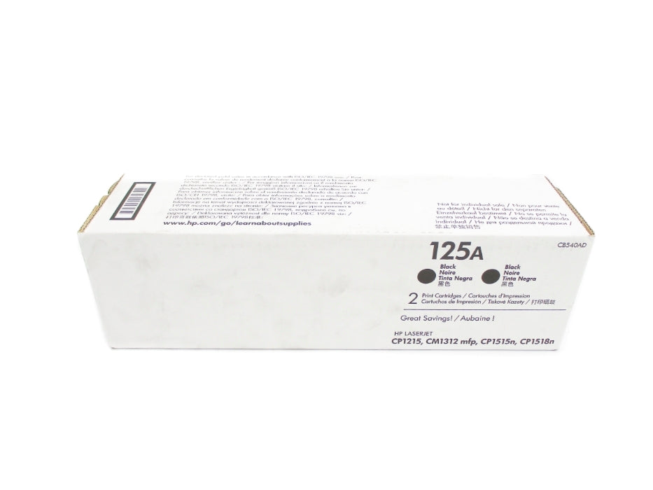 HP CB540AD 125A (PKG OF 2) NSFS