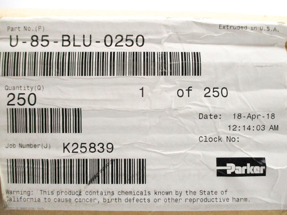 PARKER U-85-BLU-0250 NSMP