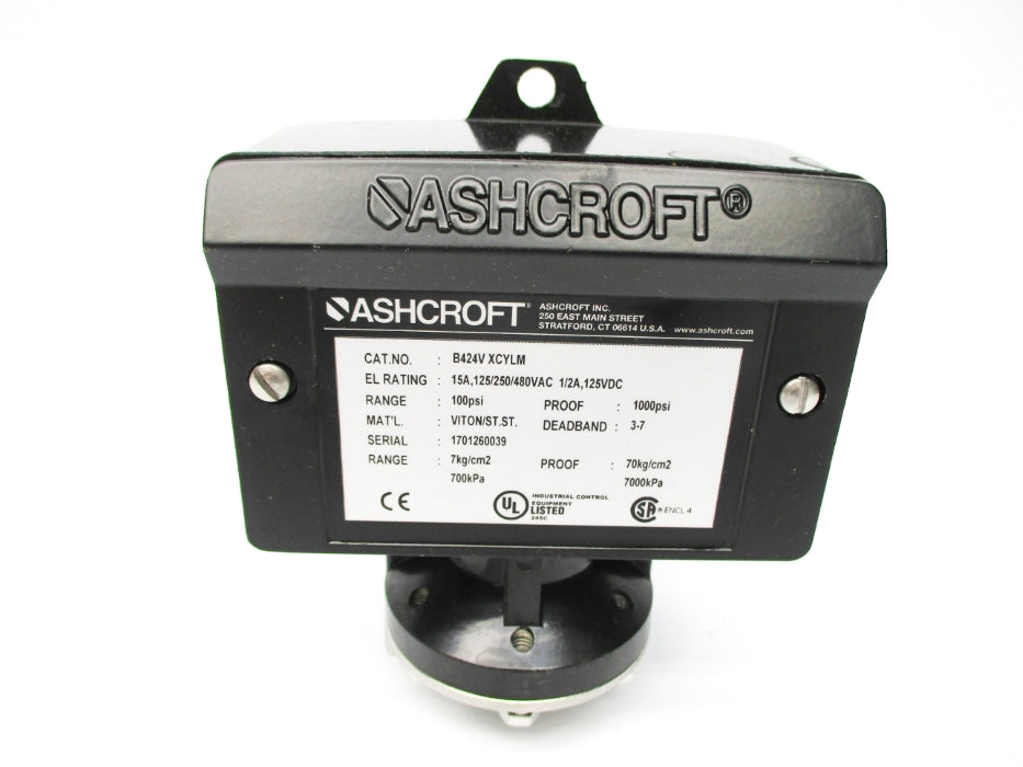 ASHCROFT B424VXCYLM 100PSI NSMP