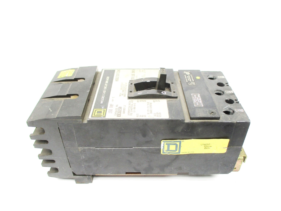 SQUARE D KA36150 SER. 2 150A 600VAC NSNP