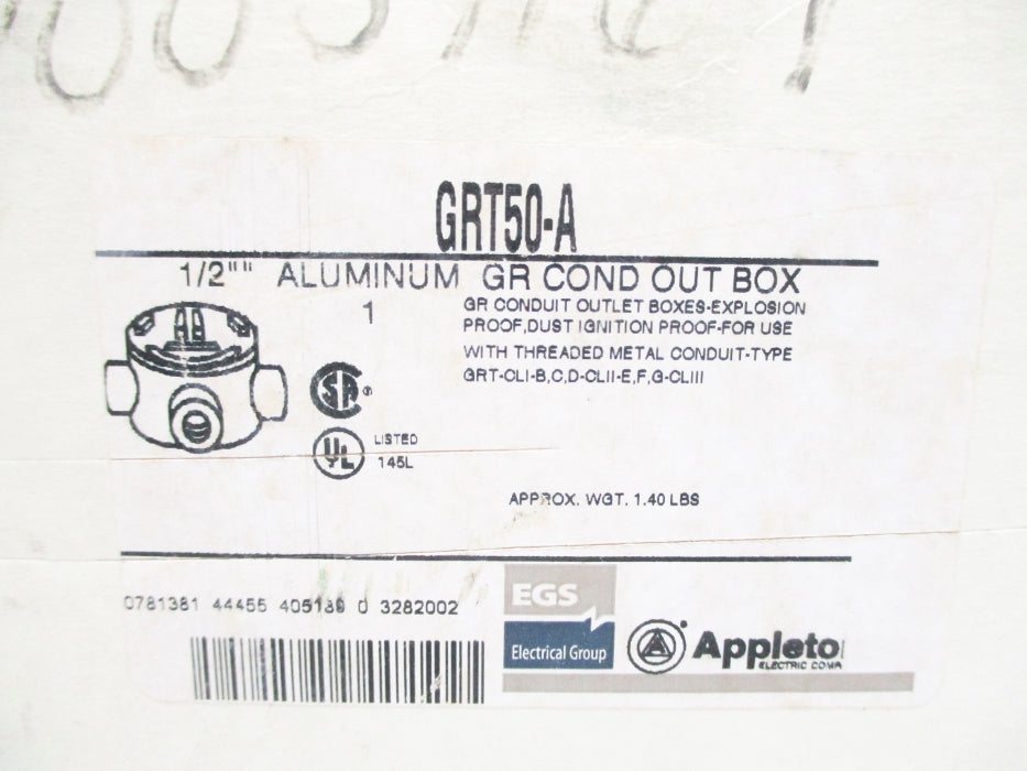APPLETON GRT50-A NSMP