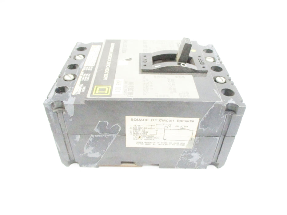 SQUARE D FAL36100 100A 600V UNMP