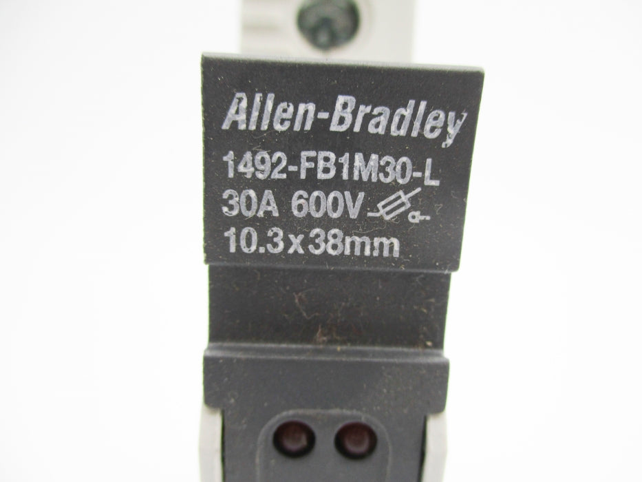 ALLEN BRADLEY 1492-FB1M30-L SER. B 600V 30A NSNP