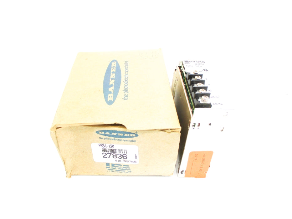 BANNER ENGINEERING PSBA-120 27836 NSMP