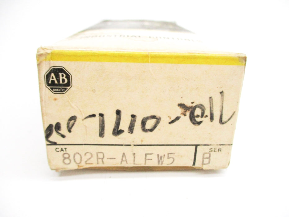 ALLEN BRADLEY 802R-ALFW5 SER. B (BK/YL) NSMP