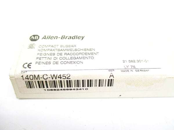 ALLEN BRADLEY 140M-C-W452 SER. A (WH) NSMP