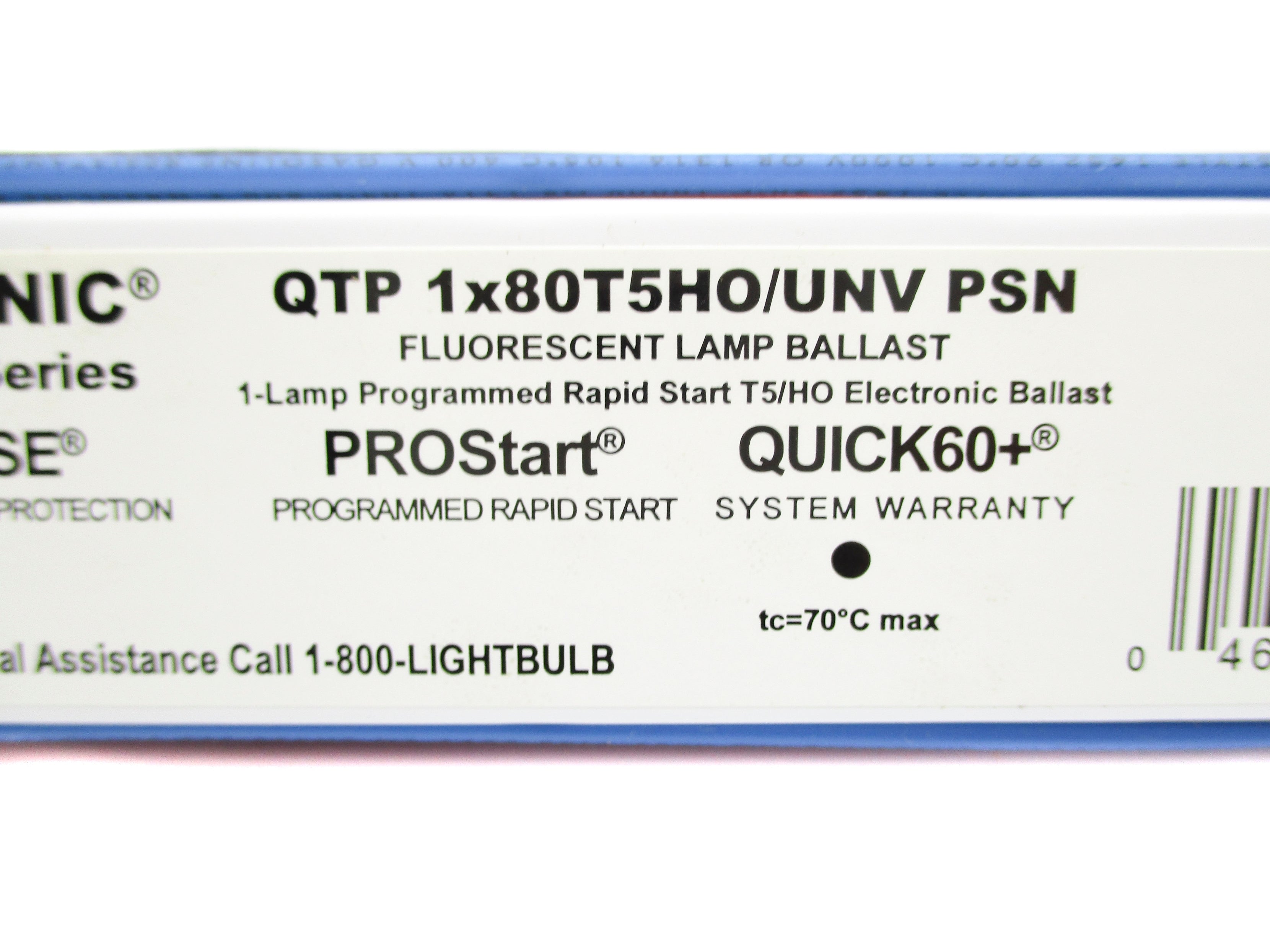 SYLVANIA QTP1X80T5HO/UNVPSN NSNP