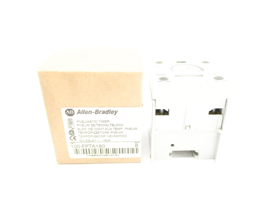 ALLEN BRADLEY 100-FPTA180 SER. B 1-180S (BR/WH) NSMP
