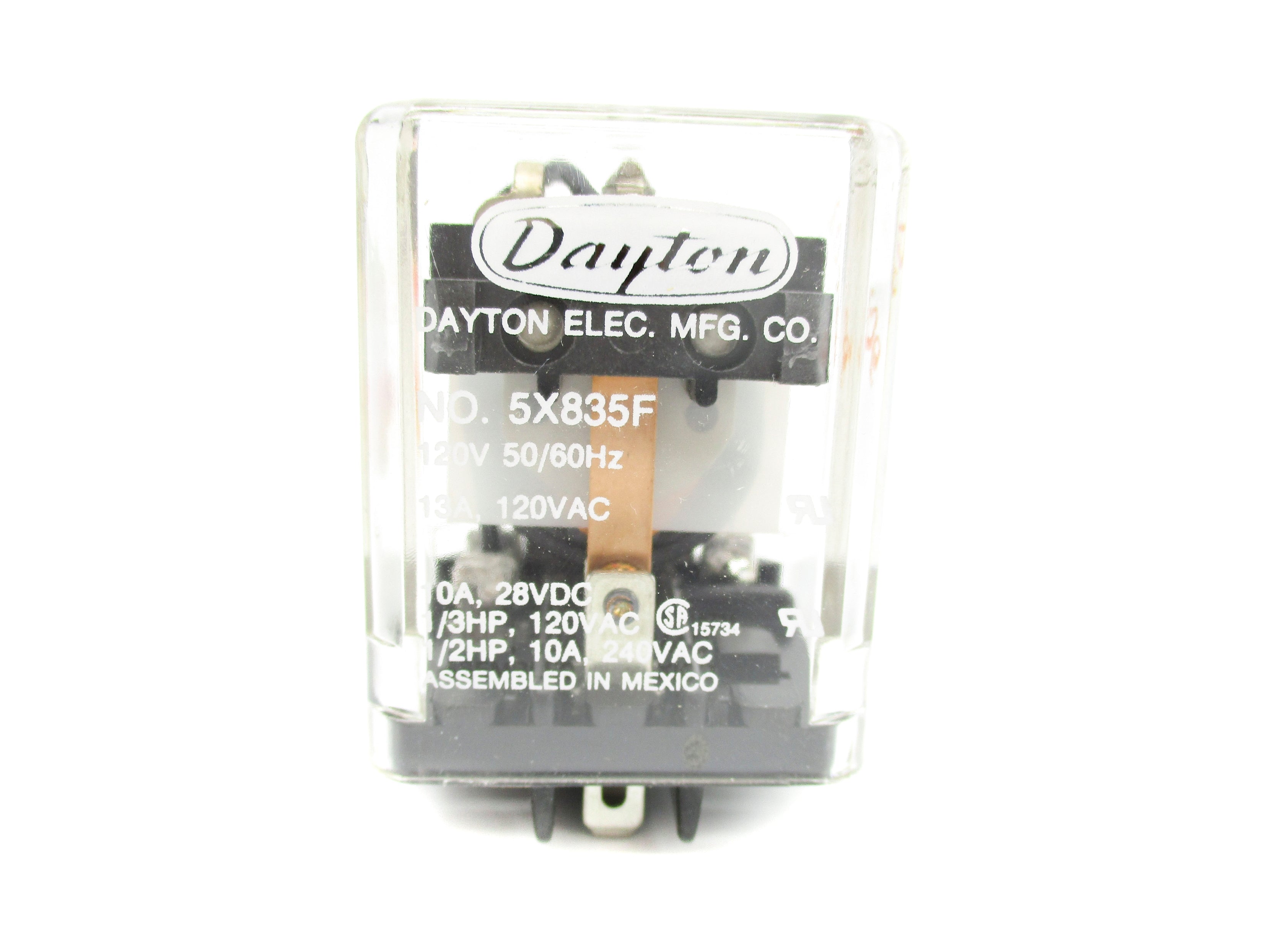 DAYTON 5X835F 120VAC 13A NSMP